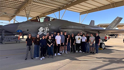 GCC Students at Luke Airforce Base