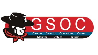 The Gaucho Security Operations Center (GSOC) Logo
