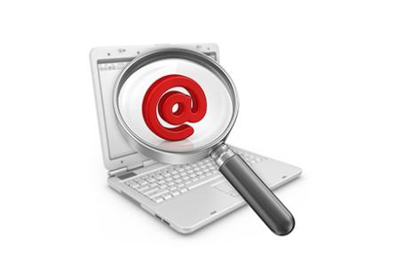 Email search icon