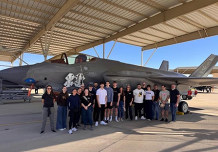 GCC Students at Luke Airforce Base