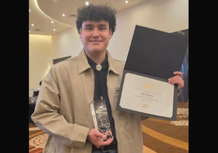 Nico Gomez, NATAS 2026 Rocky Mountain Southwest Student Production Awards winner
