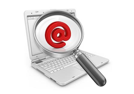 Email search icon
