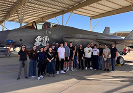 GCC Students at Luke Airforce Base