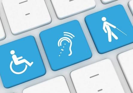 image of accessibility keyboard keys